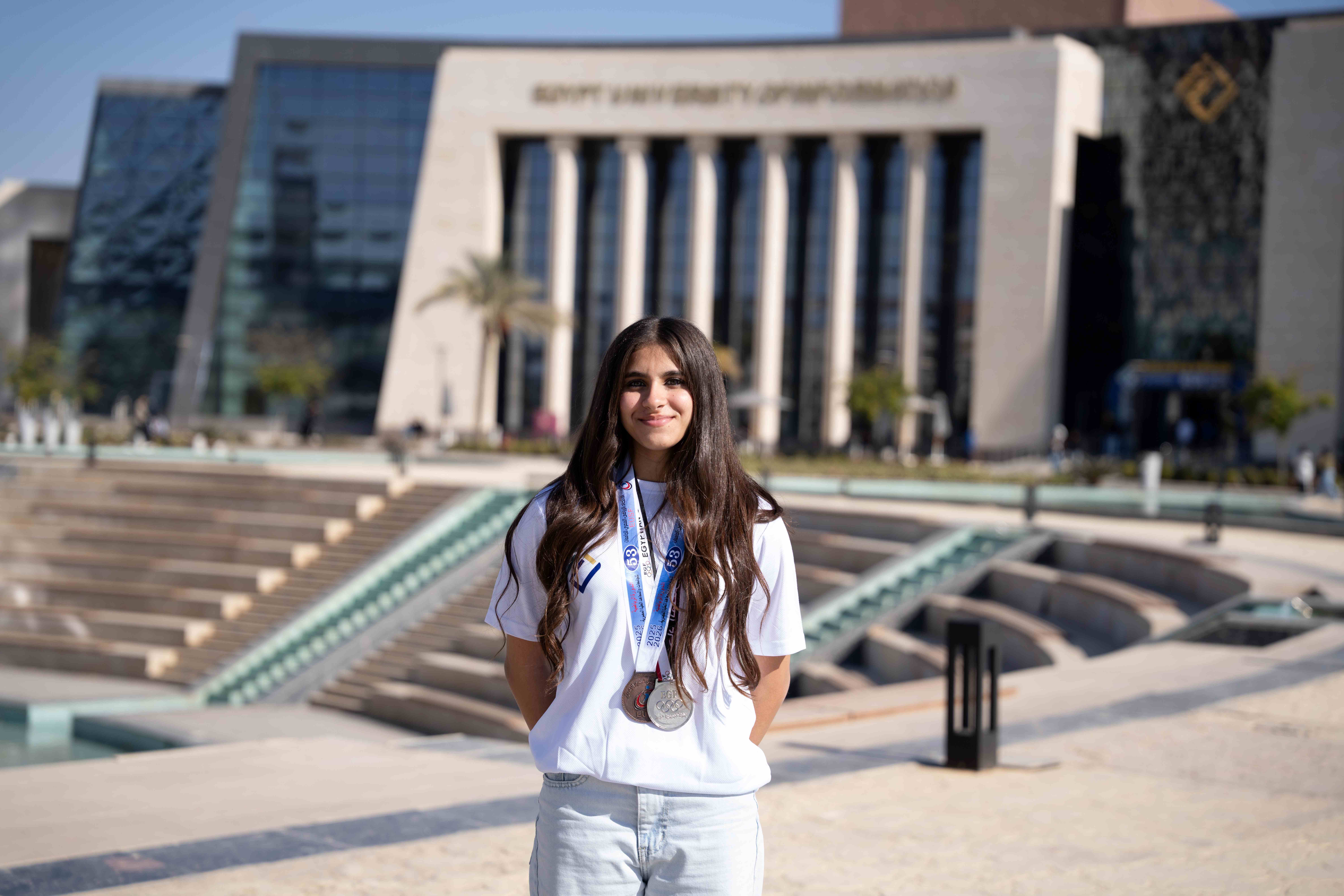 Yasmine Emad Gymnastics EUI 