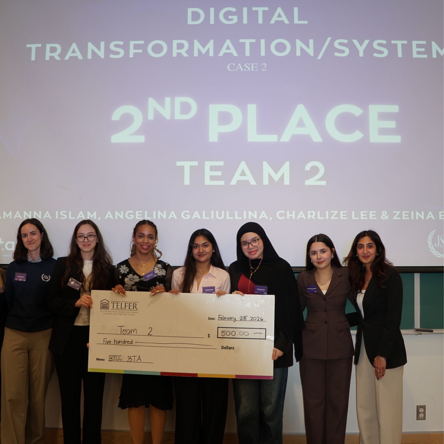 Zeina Mohamed EUI Telfer School of Management 